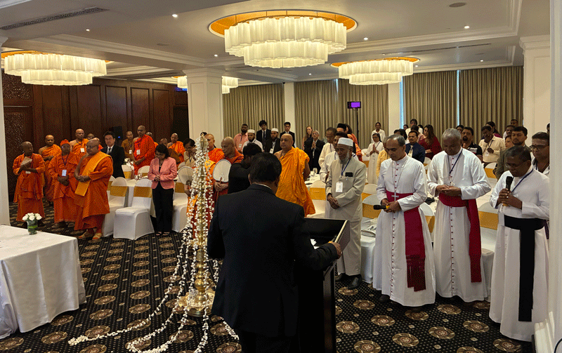 Religious leaders assembled in Colombo, Sri Lanka, to advance the cause of peace and reconciliation.